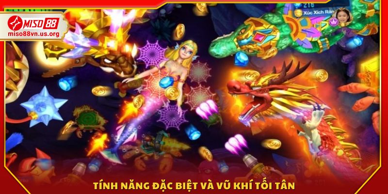 Tính năng hỗ trợ mạnh mẽ cùng vũ khí tối tân 